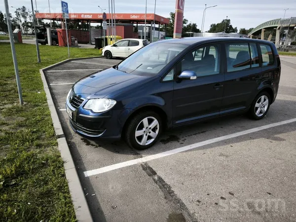 Volkswagen 1.9Tdi. Touran, 2007.gada ar 77kw dzinēju. Ar mini