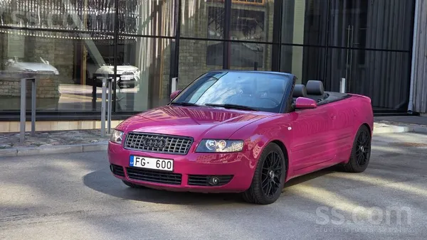 Audi Pardodu foršu audi a4 cabrio