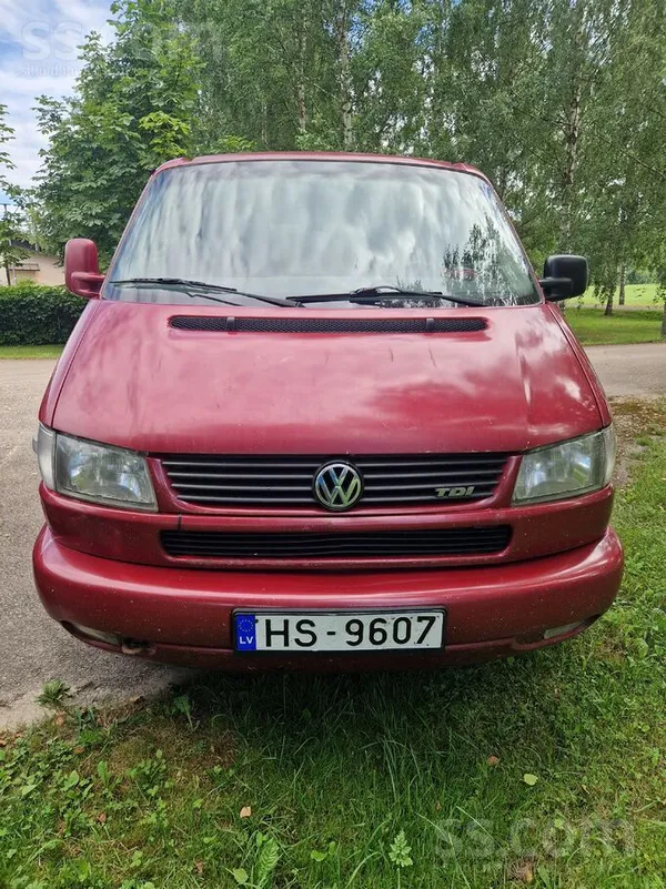 Volkswagen Pardodu t4 busu, viss kas ir aprīkojumā, strada. g