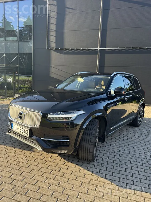 Volvo Xc90 2.0 dīzelis ar 224zs, pilnākajā Inscription komplektācijā. 
Auto