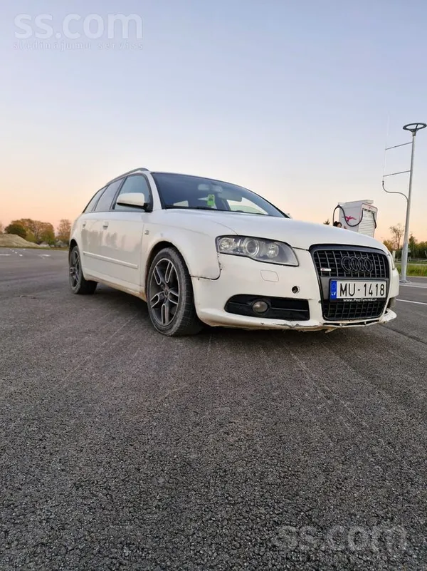 Audi Tiek pārdots Audi a4 b7. Ar vizuāliem defektiem. A