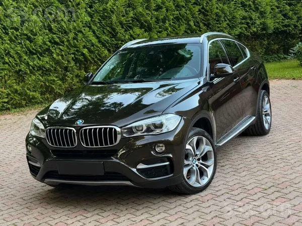 Bmw X6 F16 Sports Activity, 3.0d 190kw/258zs, 2016.gads, sparkling storm bri