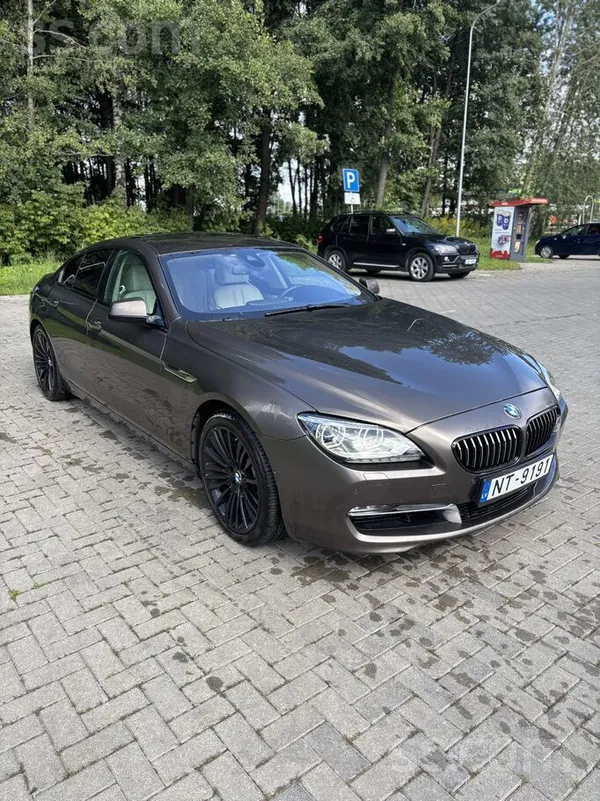 BMW Ģimene pārdod koptu BMW 640 gran coupe elegantā br