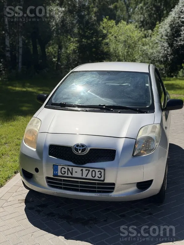 Toyota Pārdodu Toyota yaris 1.3 benzīns 2007gads, viss st