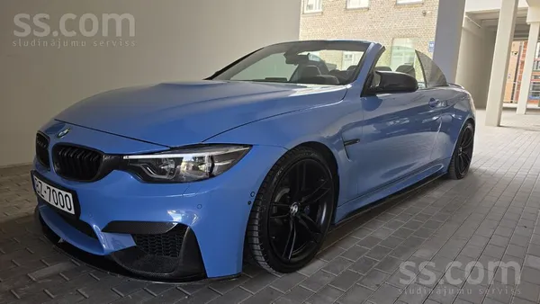 BMW BMW M4 Cabrio, 2018. gads