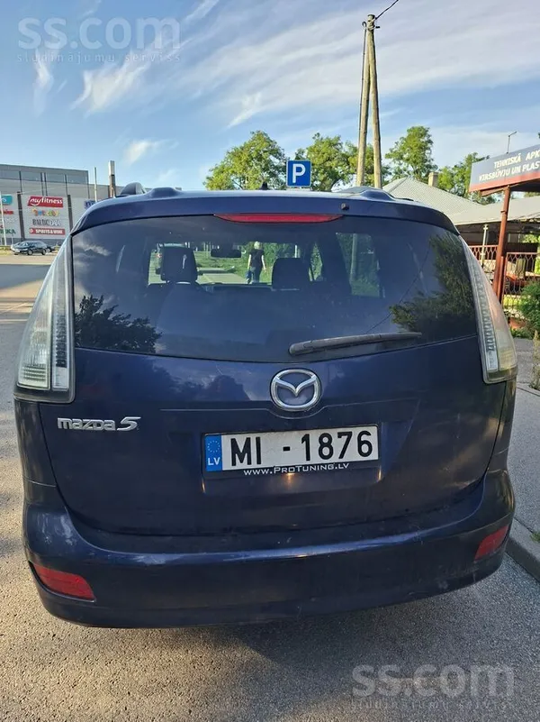 Mazda 5, 2.0 D, дизель, ручная 6-ти ступенчатая коробка передач. 
Первая ре