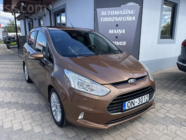 Ford 2013 Ford B-Max 1.6 Dīzeļdegviela 70kw/95zs Manuāl