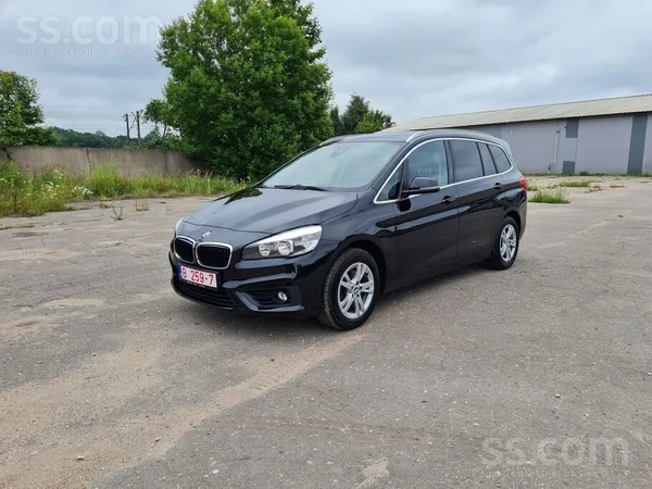 Tikko no Vācijas, Bmw 218d Grand Tourer, 2.0 dīzelis 110Kw. 
7 Sēdvietas.
