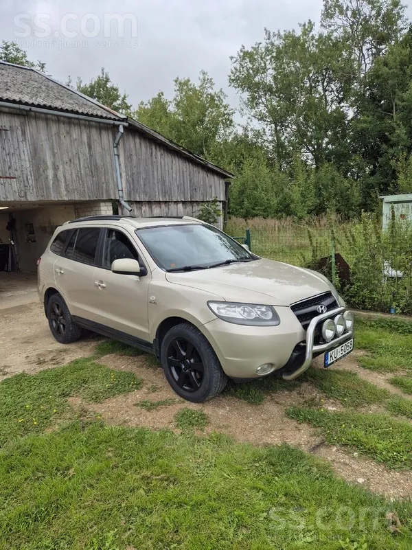 Hyundai Pārdodu Hyundai Santafe 2007.gada 2.2d automāts, 4