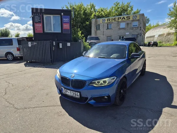 BMW 220D M-Sportpack 2.0l dīzelis. 135kw 
Tehniskā apskate derīga līdz Garantējam jaunu tehnisko apskati. 
Vid. d. patēriņš ...