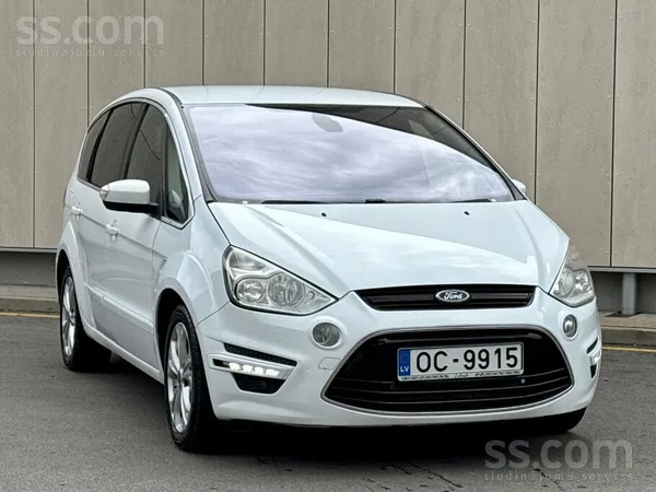 Ford S-Max 2.0 dīzelis 103 kW, automāts, 7 vietigs, Fac