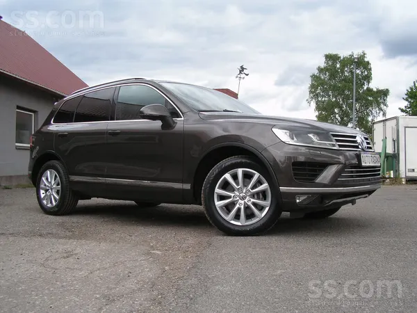 Volkswagen Tikko no Holandes. VW Touareg. 3.0tdi. Apsildāma s
