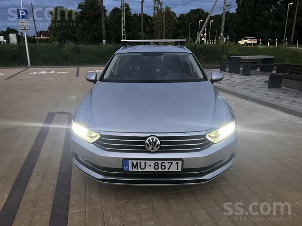 VW Passat B8, 88kW, bez rūsas, manuāls, 1.6D. 
 
Jauna TA izieta 10.06.202