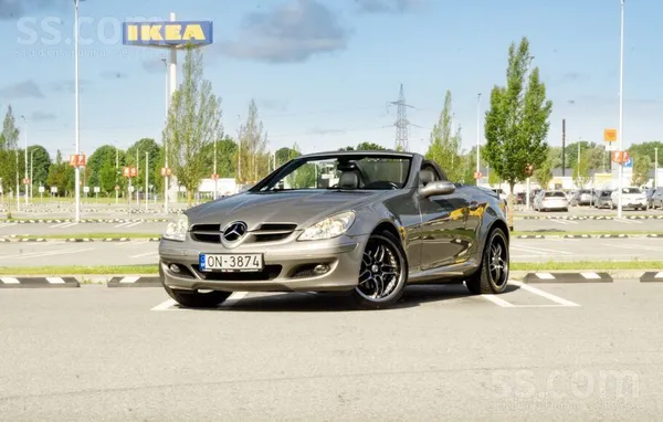 Mercedes Benz Slk200 Cabrio 1.8l benzīns. 
Tehniskā apskate derīga līdz 10.