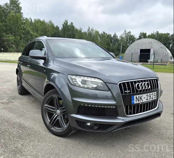 Audi Audi Q7, lielisks auto, 7- vietas, S- Line, Face l