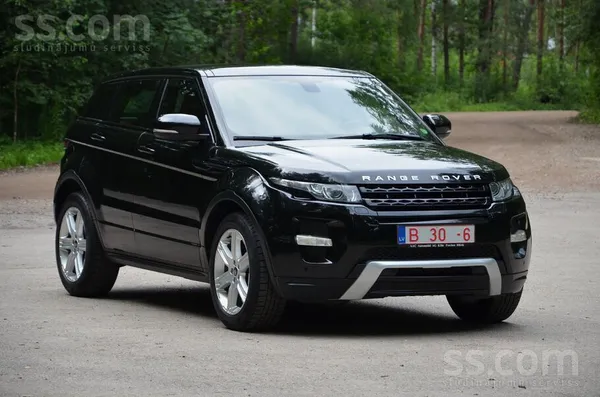 Land-rover Tikko ievests- Land Rover Range Rover Evoque Prest