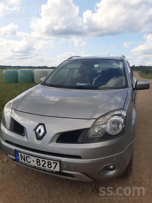 Pārdodu automašīnu Renault Koleos, 2.0 D, labā tehniskā un vizuālā stāvoklī.