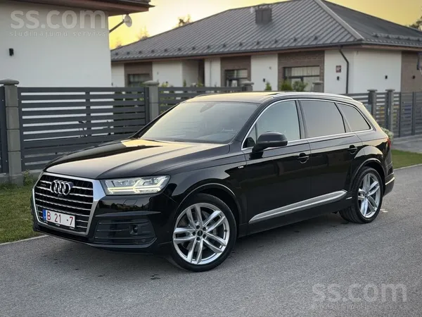Audi Audi q7 3.0tdi 7 vietas quattro S-Line