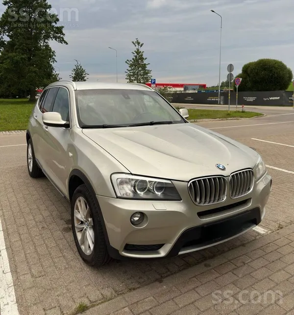 BMW Pārdodu BMW X3 (F25) xDrive30d, 190 kW / 258 zs, 2