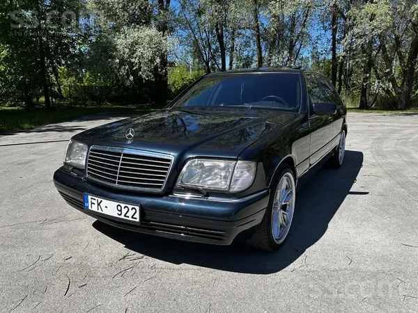 Mercedes Pardodu ļoti laba stavokli w140 ar īsto nobraukumu