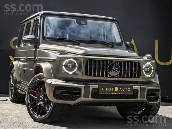 Mercedes-Benz G63 Amg Monza Grau Magno Burmester 3D 585 z/s
Uzstādīta caurs