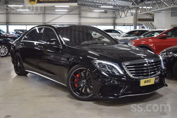 Mercedes-Benz S 63 Amg 4Matic. 2015. gada. 5.5l benzīns, 430 Kw (585 Hp)
