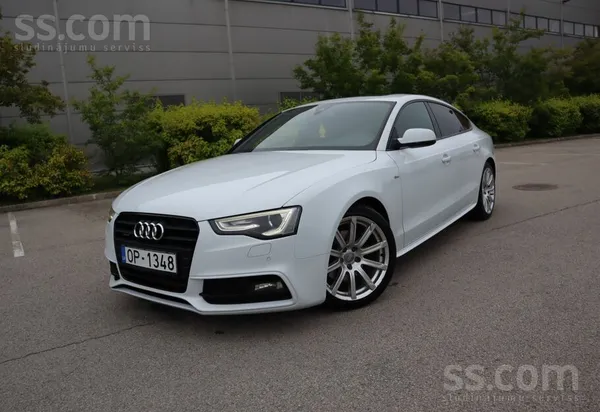 Audi A5 Sportback Facelift Sline Plus. Quattro 3.0d 180kw Automāts. Nobrauku