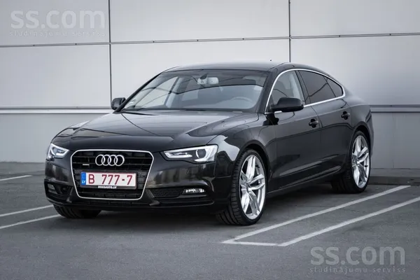 Audi A5 Sportback Quattro 3.0 dīzelis Vācija, Automāts. 

180 kW / 241 ZS