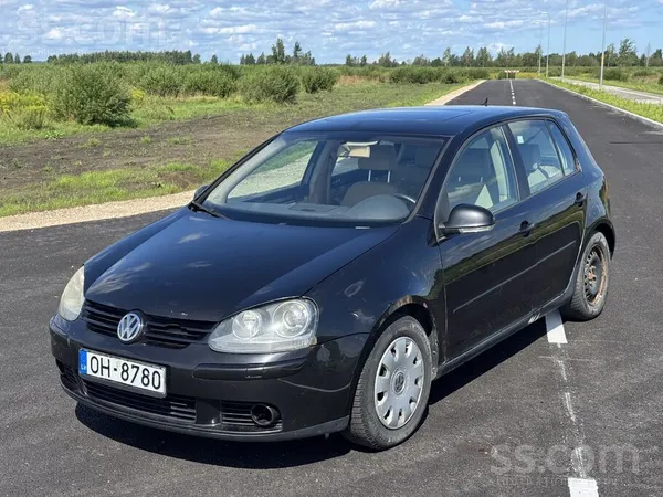 Jauna TA līdz 07.2027
VW golf 5 
Tehniski labā stāvokli, vizuāli ir rūsa