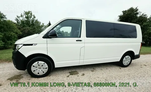 Volkswagen VW T6.1 Kombi tikai ar 86 800km .100% orģinālo nob