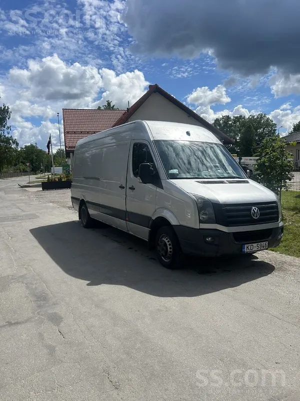 Volkswagen Pardod crafter izcilā tehniskajā stāvoklī. 