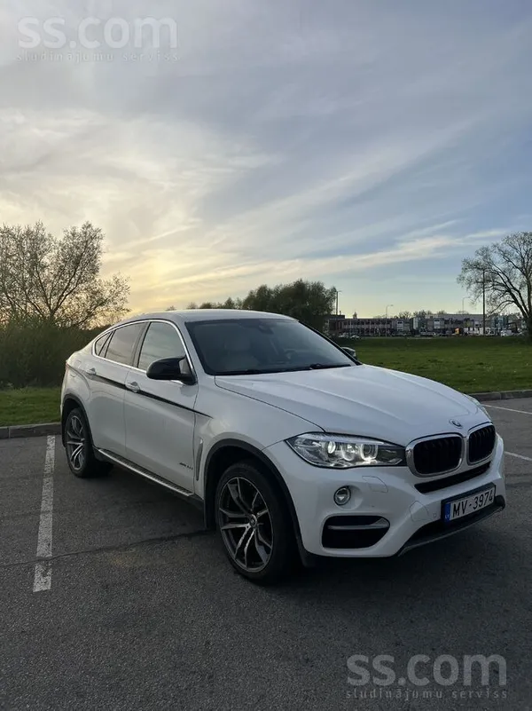 BMW Pārdodu BMW X6 xDrive 30d, 2017 gads. Auto ļoti sa