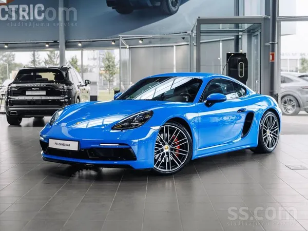 Porsche 718 Cayman Gts 4.0 (My24) 294kW / 400hp 
Pirmā reģistrācija 12/07/2