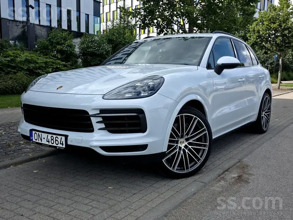 Garantija 12mēn, Cayenne S 2.9 Bi-Turbo Platinum, Pasm + adaptīvā pneima, Sp