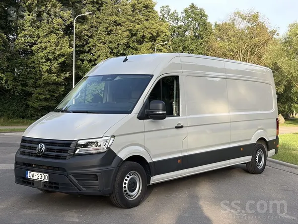 Volkswagen VW Crafter Maxi 140 Zs, Pelēks. Led tuvās un tālās