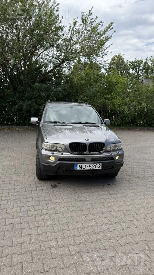 BMW Pārdodu tehniski uzpasētu un koptu BMW X5 e53 feis