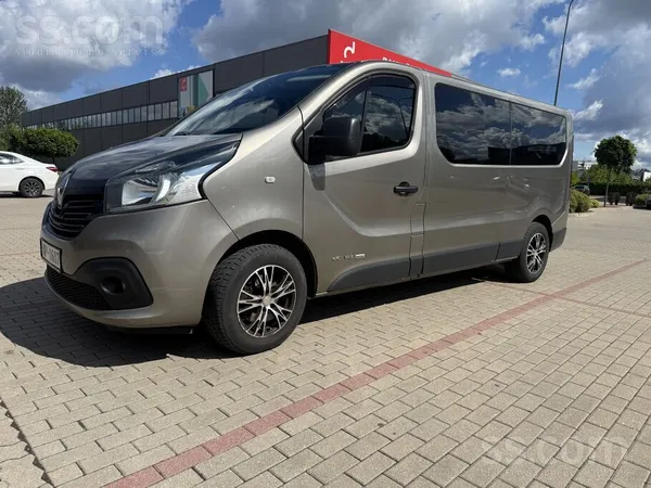 Renault 2017g. Renault Trafic, 9 vietas
