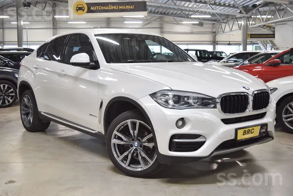 BMW X6 Xdrive30D, 2016.gada. 3.0l dīzelis, 190 Kw (258 Hp)

Par iespēju ap