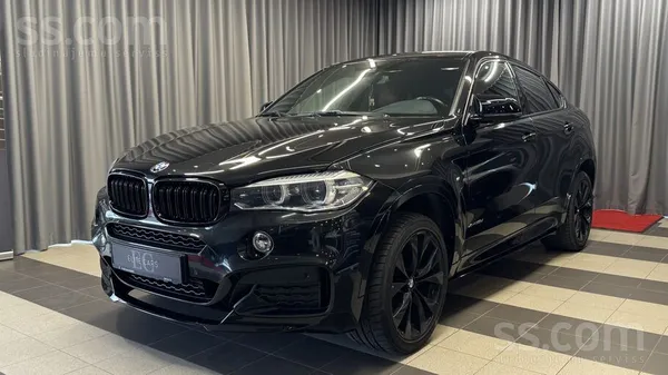 BMW Garantija. Bmw X6 xDrive 30d 190 kW / 258 ZS
