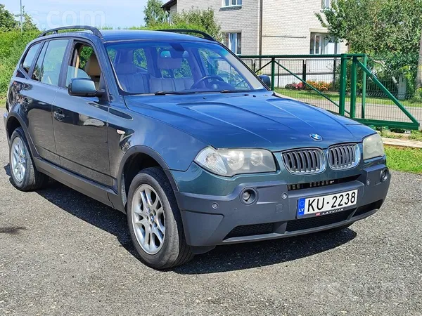 BMW Pārdod bmw X3. Tikko izieta tehniskā apskate. Labā
