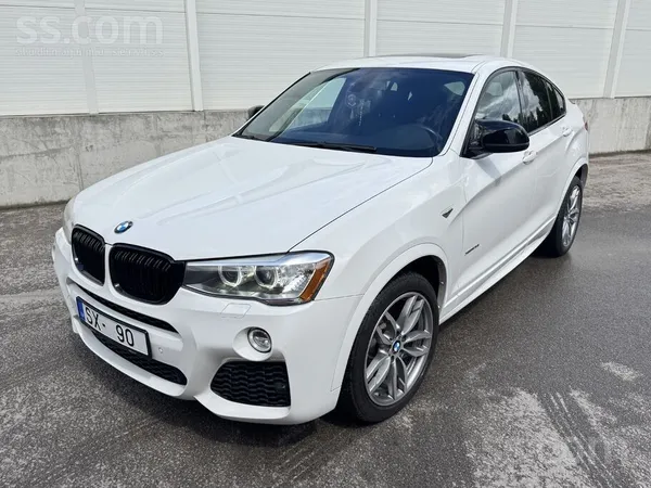 BMW BMW X4 ar 2.0 benzīna dzinēju 180 kw / 245 hp