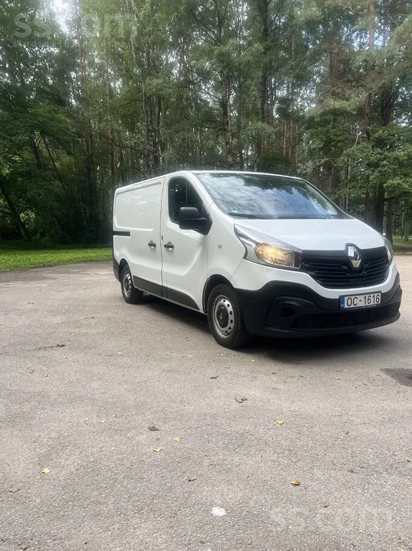 Renault Pardosana. Reno trafic 2018. 1.6 dizelis, busins i