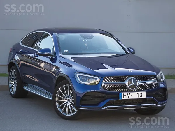 Mercedes Mercedes Benz Glc 300D Coupe Amg, 4matic, 258zs/19