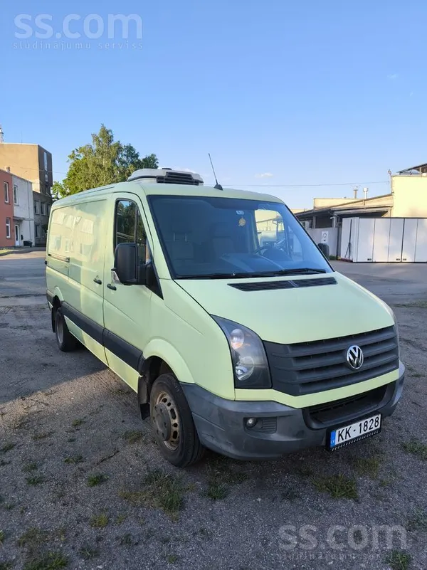 Volkswagen Uzņēmums pārdod VW Crafter ar aukstuma kameru līdz