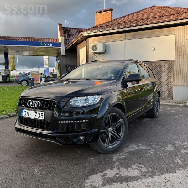 Audi Audi Q7 3.0 Tdi Quattro, S-line. Reāls nobraukums.