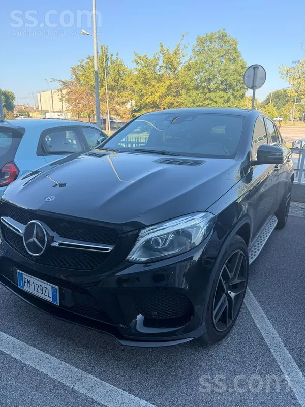 Mercedes Gle coupe, Amg, No Italijas. Perfekta stavokli. Se