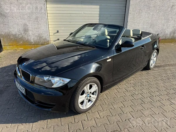 BMW BMW 118d Cabrio no Vācijas - nesteidzigi atbraucis