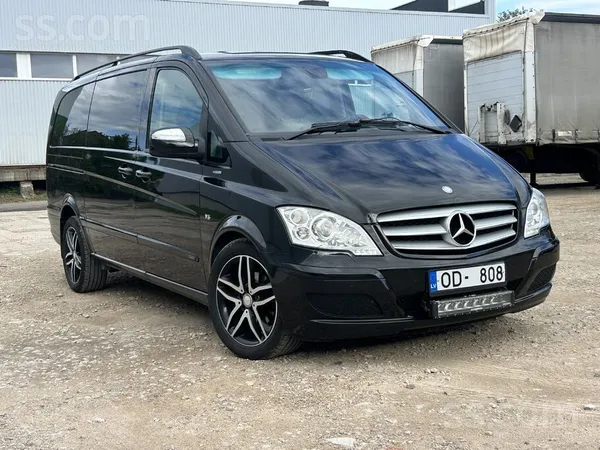 Viano 3.0 cdi / 165kW
Kopts un uzpasēts auto. 
Apstrādāts no apakšas pret