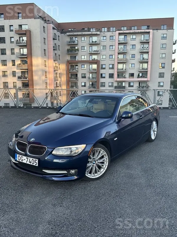 BMW Pārdodu savu bmw e93 335i no Asv bija atvestā ar d