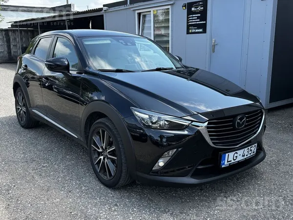Mazda Mazda Cx-3 2.0i 88 kW. Тех. осмотр до 15.06.2027, 